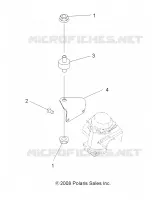 ENGINE, CARBURETOR BRACKET