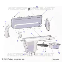 REAR BODYWORK CLOSEOFF, AND FENDERS