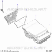 STORAGE BOX, REAR