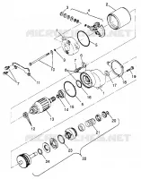STARTING MOTOR (SPORT) SPORT 400L W97BA38C (4940124012D008)