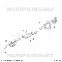 FRONT BRAKE CALIPER