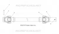 DRIVE TRAIN, FRONT PROP SHAFT
