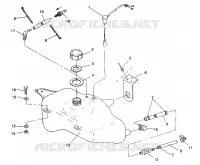 OIL TANK SL 750 B944070 (4927012701008A)