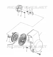 RECOIL STARTER   500 XLT (4921662166041A)