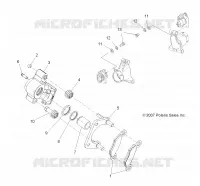 REAR BRAKE CALIPER