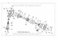 DRIVE TRAIN, FRONT GEARCASE INTERNALS
