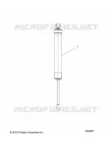 SUSPENSION, REAR SHOCK TRACK