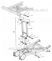 REAR STRUT STABILIZER 6X6 400L