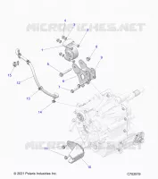 DRIVE TRAIN, MAIN GEARCASE MOUNTING
