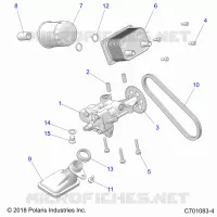 OIL PUMP AND OIL COOLER