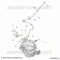 DRIVE TRAIN, MAIN GEARCASE MOUNTING