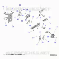 ELECTRICAL WIRE HARNESS COMPONENTS, AND LICENSE PLATE