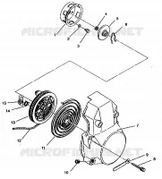 RECOIL STARTER ASSEMBLY 440 E942760 AND 440 SKS E942560 (49273927390040)