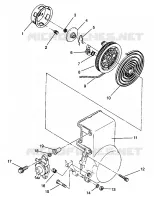 RECOIL STARTER XLT 0966756 (4933823382C013)