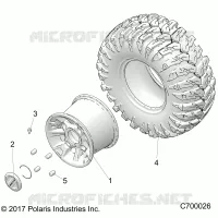 WHEELS, REAR