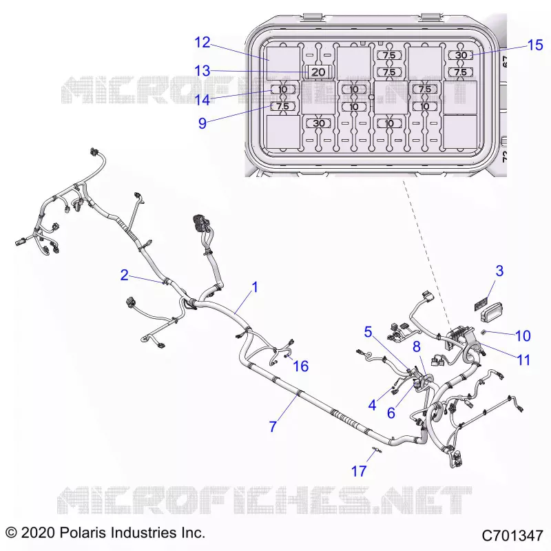 ELECTRICAL, WIRE HARNESS