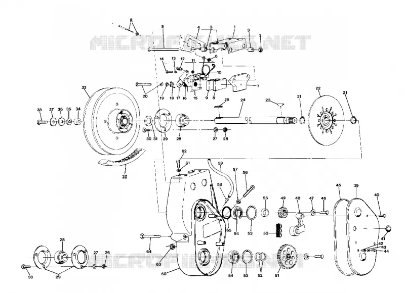 BRAKE   CHAINCASE (LT) (4910931093011A)