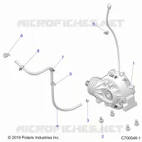 DRIVE TRAIN, FRONT GEARCASE MOUNTING