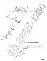 REAR SUSPENSION SHOCK MOUNTING
