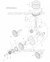 ENGINE, CRANKSHAFT AND PISTON
