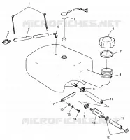 OIL TANK SLT 780 B964588 AND  INTL. SLT 780 I964588 (4935683568A014)