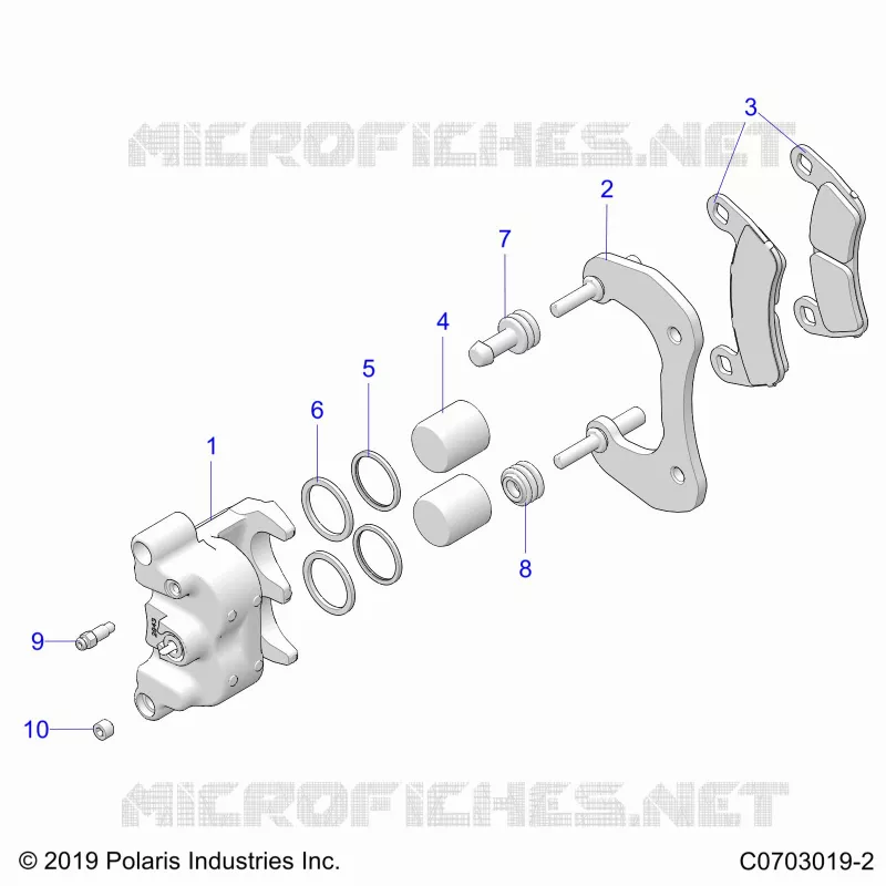 BRAKES, REAR CALIPER