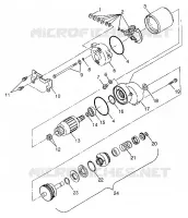 STARTING MOTOR XPLORER 300 W97CC28C (4939813981D002)