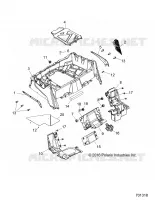 REAR BODYWORK RACK AND FENDERS