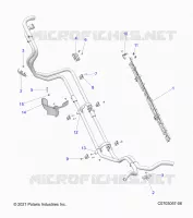 COOLING, HOSE MOUNTING