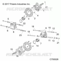 SUSPENSION, REAR CARRIER