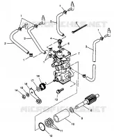 OIL PUMP XLT TOURING 0973357 AND EUROPEAN XLT TOURING E973357 (4937723772C013)