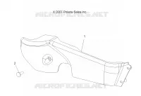 DRIVE TRAIN, PROP SHAFT GUARD