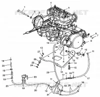 ENGINE MOUNTING 700 XC 0971766 (4941814181C003)