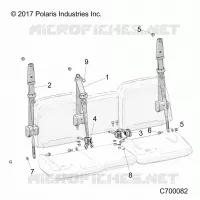 SEAT BELT AND MOUNTING