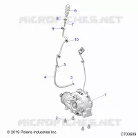 DRIVE TRAIN, FRONT GEARCASE MOUNTING