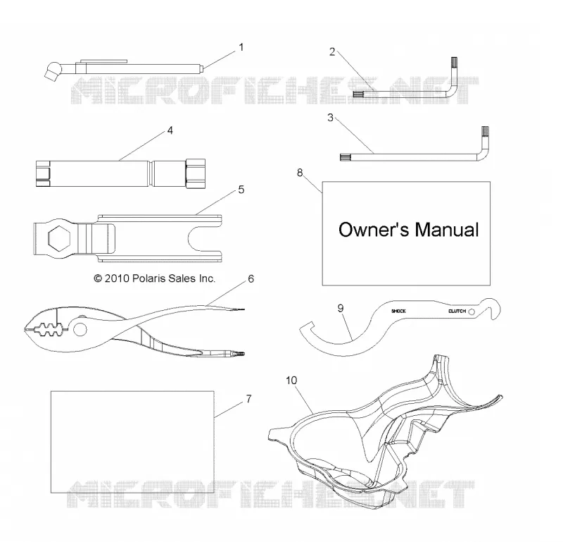 REFERENCES, TOOL KIT  AND OWNERS MANUAL