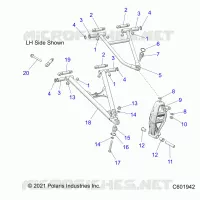 FRONT WISHBONES