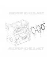 ENGINE, CRANKSHAFT OIL SEAL FLANGE