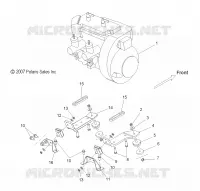 ENGINE, MOUNTING