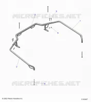 REAR BODYWORK RACK, EXTENDERS