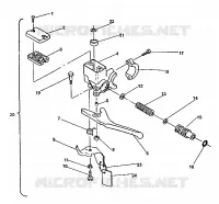MASTER CYLINDER  440 XCR (4921352135017A)