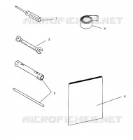 TOOL KIT    XLT TOURING 0963357 AND EUROPEAN XLT TOURING E963357 (4931923192D003)