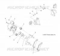 REAR BRAKE CALIPER