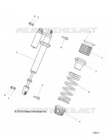 SUSPENSION, FRONT SHOCK MOUNTING