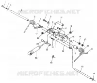 REAR TORQUE ARM WIDETRAK GT 0972061 AND EUROPEAN WIDETRAK GT E972061 (4938173817B008)