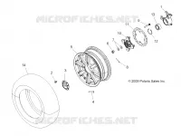 WHEELS, FRONT AND HUB