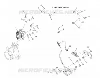 MASTER CYLINDER, REAR AND FOOT PEDAL