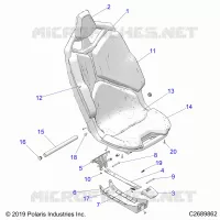 SEAT ASM.- Z22GAL92AG/AL/BG/BL (C2689862)
