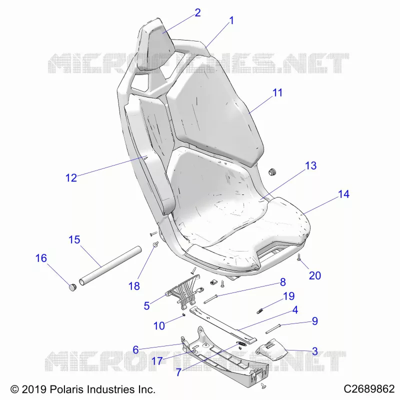 SEAT ASM.- Z22GAL92AG/AL/BG/BL (C2689862)