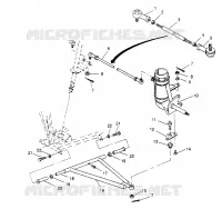 FRONT WISHBONES   STEERING TIE RODS TRAIL BLAZER W957221 (4930363036B007)